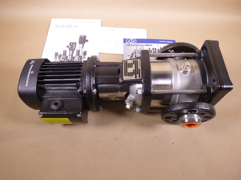 Grundfos Vertical Multistage Centrifugal Pump CRN1 - 5 A - FGJ - G - V - HQQV, 1/2 Hp 3 Ph - Royal Equipment GRUNDFOS