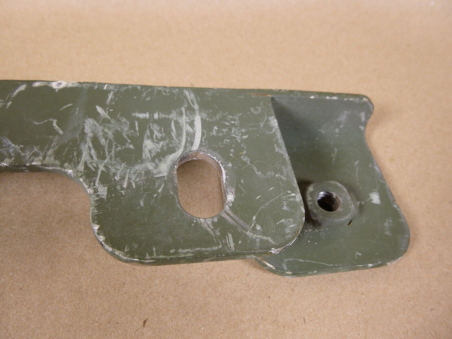 H1 HUMVEE M1113 M1114 M1165 A PILLAR GAP RH BRACKET 6432773-200M1 , 5340-01-536-0653 | Genuine HMMWV Replacement Parts and Military Surplus Humvee Parts &amp; Accessories