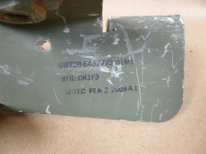 H1 HUMVEE M1113 M1114 M1165 A PILLAR GAP RH BRACKET 6432773-200M1 , 5340-01-536-0653 | Genuine HMMWV Replacement Parts and Military Surplus Humvee Parts &amp; Accessories