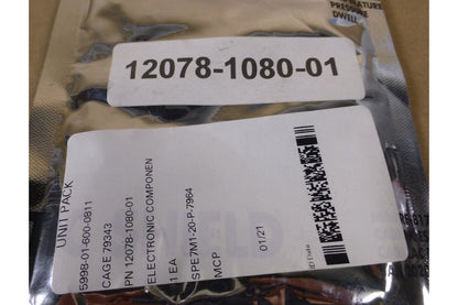 Harris 12078-1080-01 Electronic Component , 5998-01-600-0811 | Electrical MRO Replacement Parts &amp; Components and Commercial Electrical Supplies Company