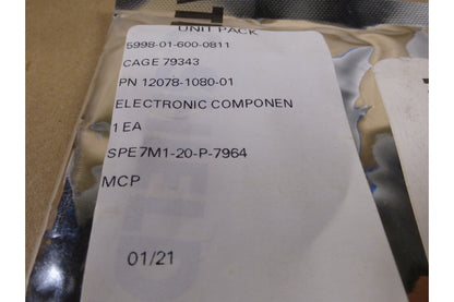 Harris 12078-1080-01 Electronic Component , 5998-01-600-0811 | Electrical MRO Replacement Parts &amp; Components and Commercial Electrical Supplies Company