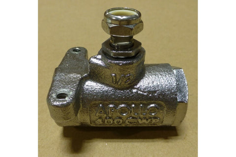 Haws SP229.158 Drain Ball Valve With Flag , 1/2" NPT Inlet Outlet - Royal Equipment HawsBall Valves