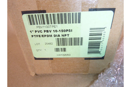Hayward PBV1100TPE1, 1" PVC Pressure Reducing Control Valve 10-150PSI, PTFE/EPDM | Industrial MRO Replacement Parts, Manufacturing Machine Parts &amp; Components, Heavy Equipment Parts Supplier