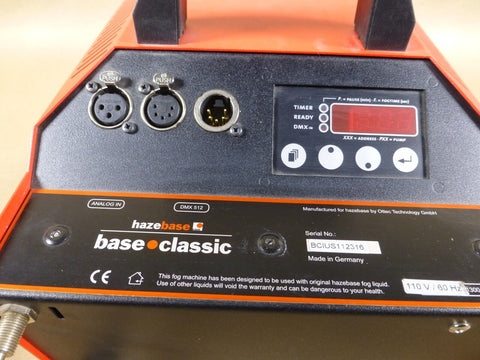 Hazebase Base Classic Fogger FireBase 110V 60HZ 1300W Fog Machine - Royal Equipment HAZEBASE