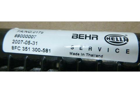 HELLA BFC 351 300 - 581 CONDENSOR FOR FH12, FH16, FM10, FM12 FM7, FM9, FMX 3981637 - Royal Equipment Royal Equipment