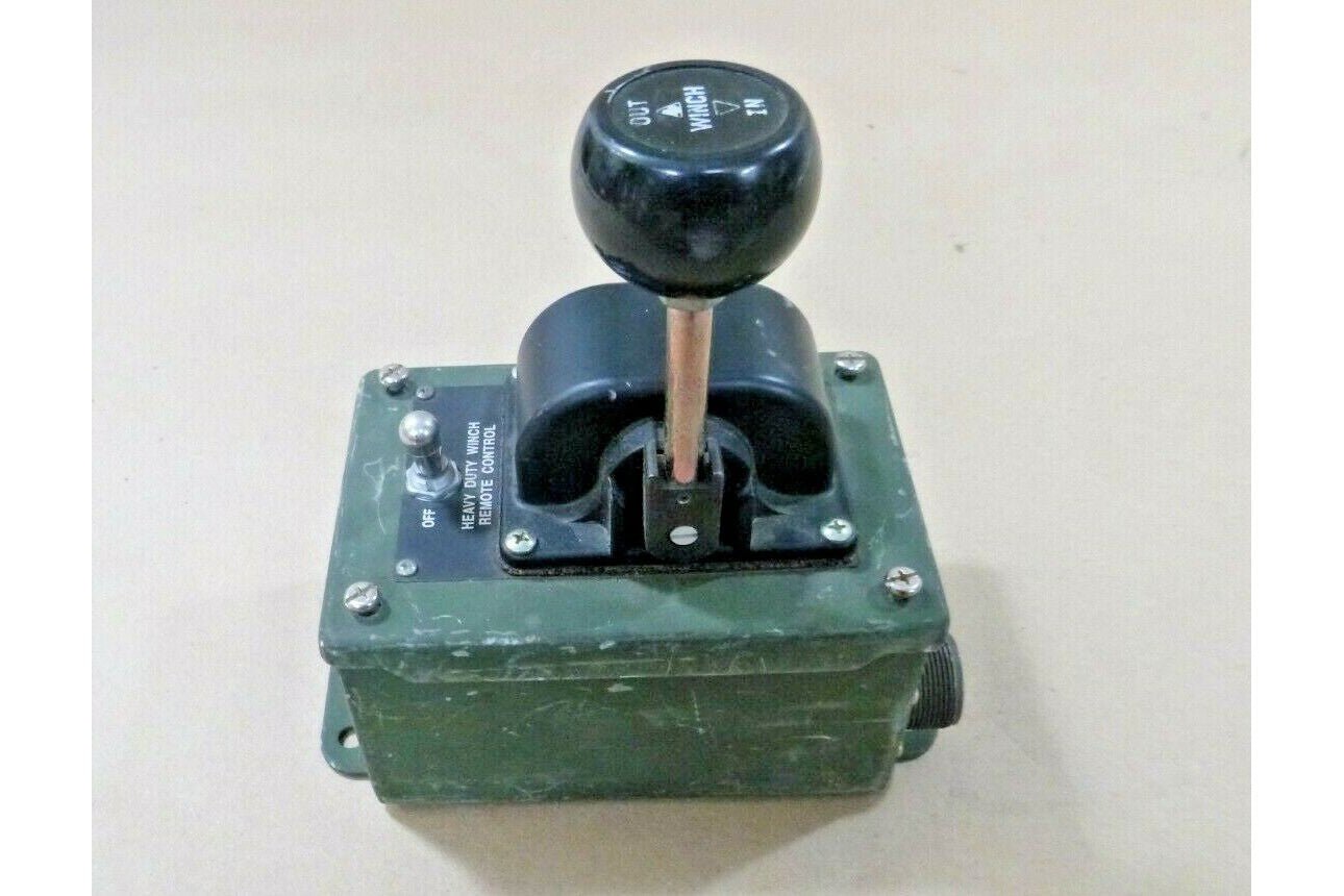 HEMTT M984A1 RECOVERY WRECKER WINCH REMOTE, O.E.M. CONTROLS EMS5M3412 | Industrial MRO Replacement Parts, Manufacturing Machine Parts &amp; Components, Heavy Equipment Parts Supplier