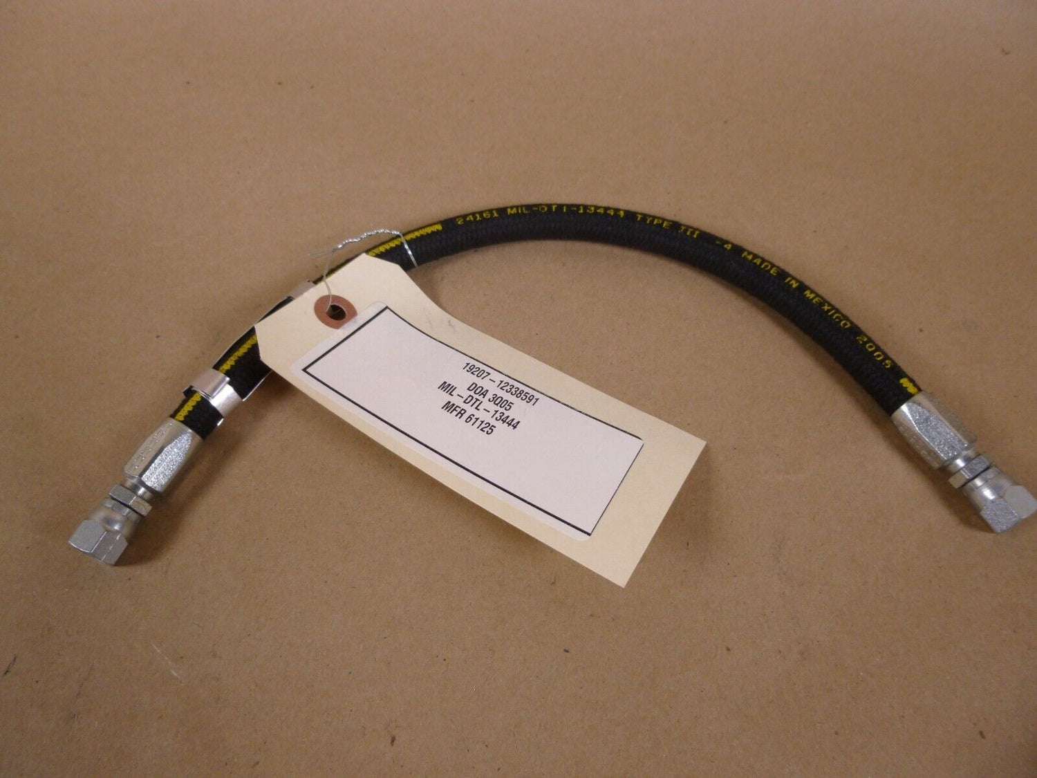 HMMWV Humvee M998 Fan Clutch Hose , Shroud to Clutch, 12338591 4720-01-189-0853 | Genuine HMMWV Replacement Parts and Military Surplus Humvee Parts &amp; Accessories