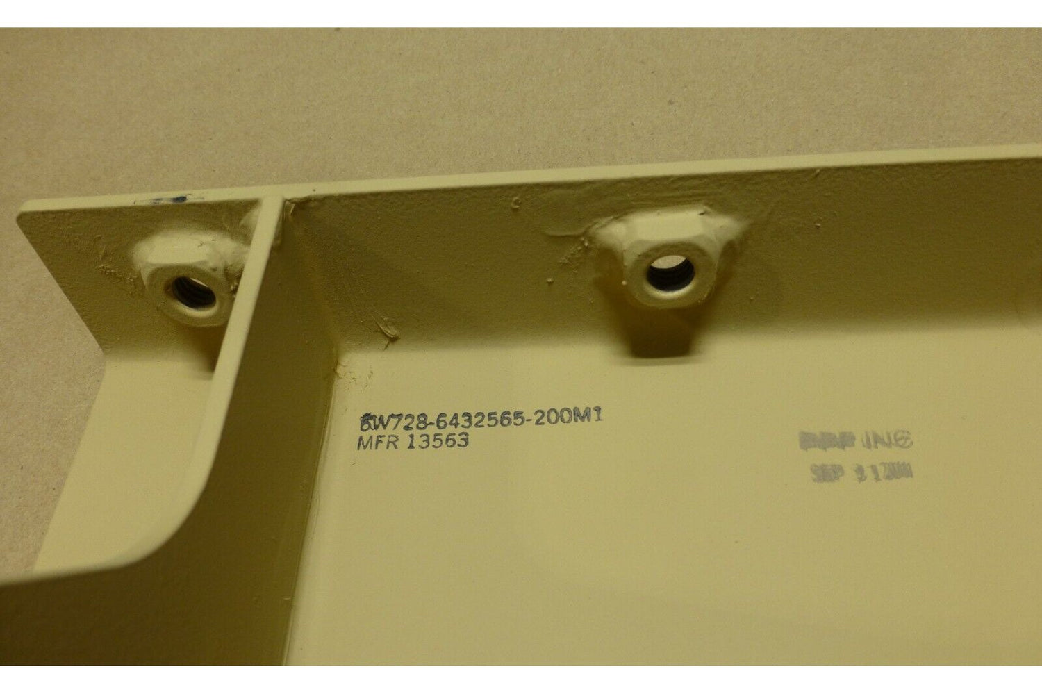 HMMWV M1113 M1114 M1151 LEFT REAR UNDERBODY ENHANCED IAP ARMOR MOUNTING BRACKET | Genuine HMMWV Replacement Parts and Military Surplus Humvee Parts &amp; Accessories