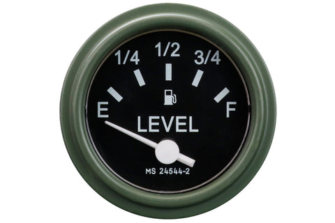 HMMWV M939 M35 M151 5 GAUGE KIT TEMPERATURE VOLTMETER FUEL LEVEL OIL SPEEDOMETER - Royal Equipment AftermarketGauge Set