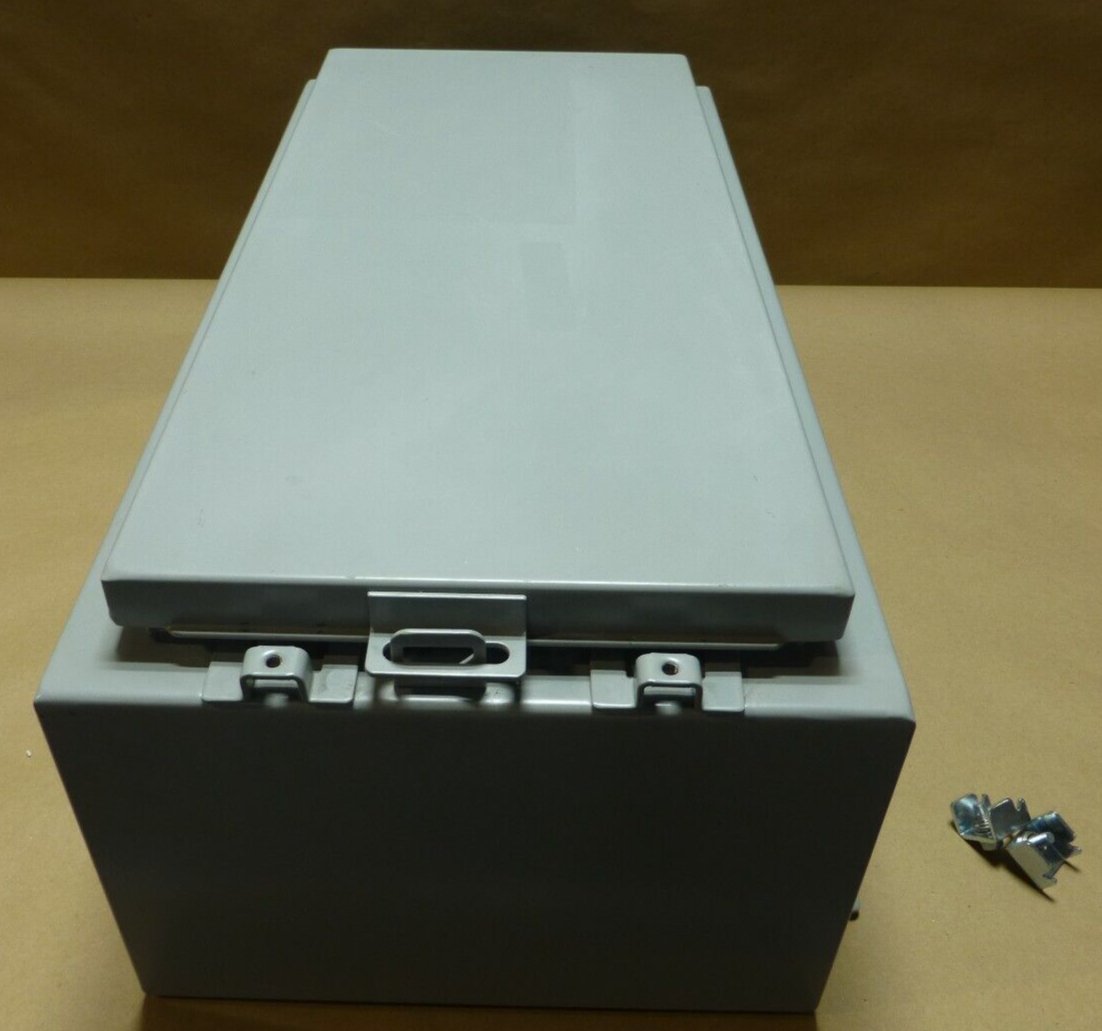 HOFFMAN A122408LP REV B INDUSTRIAL ELECTRICAL ENCLOSURE NVENT , 24"x12"x8" | Industrial MRO Replacement Parts, Manufacturing Machine Parts &amp; Components, Heavy Equipment Parts Supplier