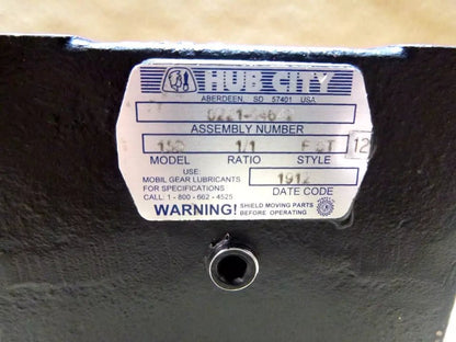 Hub City Model 150 Style F ST Right Angle Bevel Speed Reducer 1:1 Ratio 1" Shaft | Industrial Electric Motors, Pumps &amp; Parts
