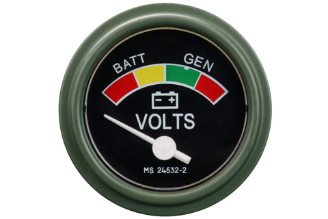 HUMVEE HMMWV M998 5 GAUGE KIT TEMPERATURE VOLTMETER FUEL LEVEL OIL SPEEDOMETER - Royal Equipment AftermarketGauge Set