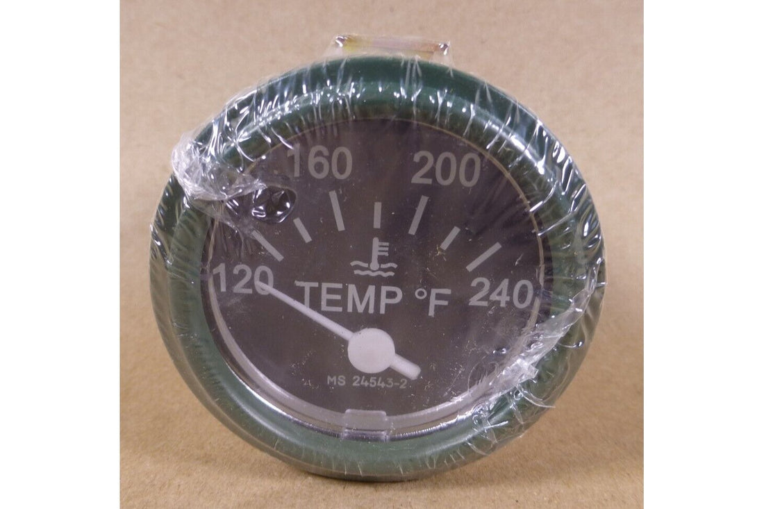 HUMVEE HMMWV M998 M35 M939 WATER TEMPERATURE GAUGE MS24543-2 , 6685-00-936-2139 | Genuine M35 Military Truck Parts and M939 Cargo Truck Surplus Parts