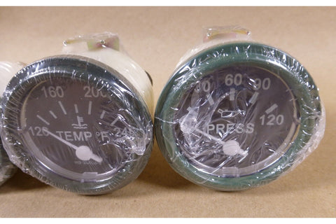 HUMVEE HMMWV M998 M939 M35 4 GAUGE KIT TEMPERATURE VOLTMETER FUEL LEVEL OIL - Royal Equipment UnbrandedGauge Set