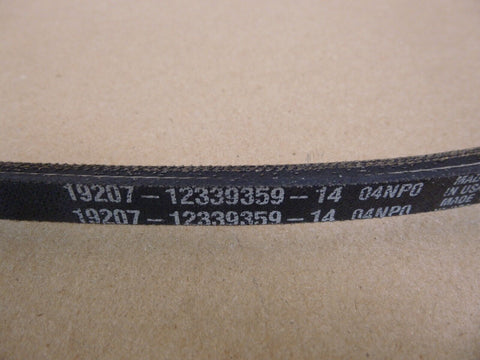 Humvee M998 Basic A1 Drive Fan Power Steering Belt 12339359 - 14 3030 - 01 - 256 - 3616 - Royal Equipment TACOM