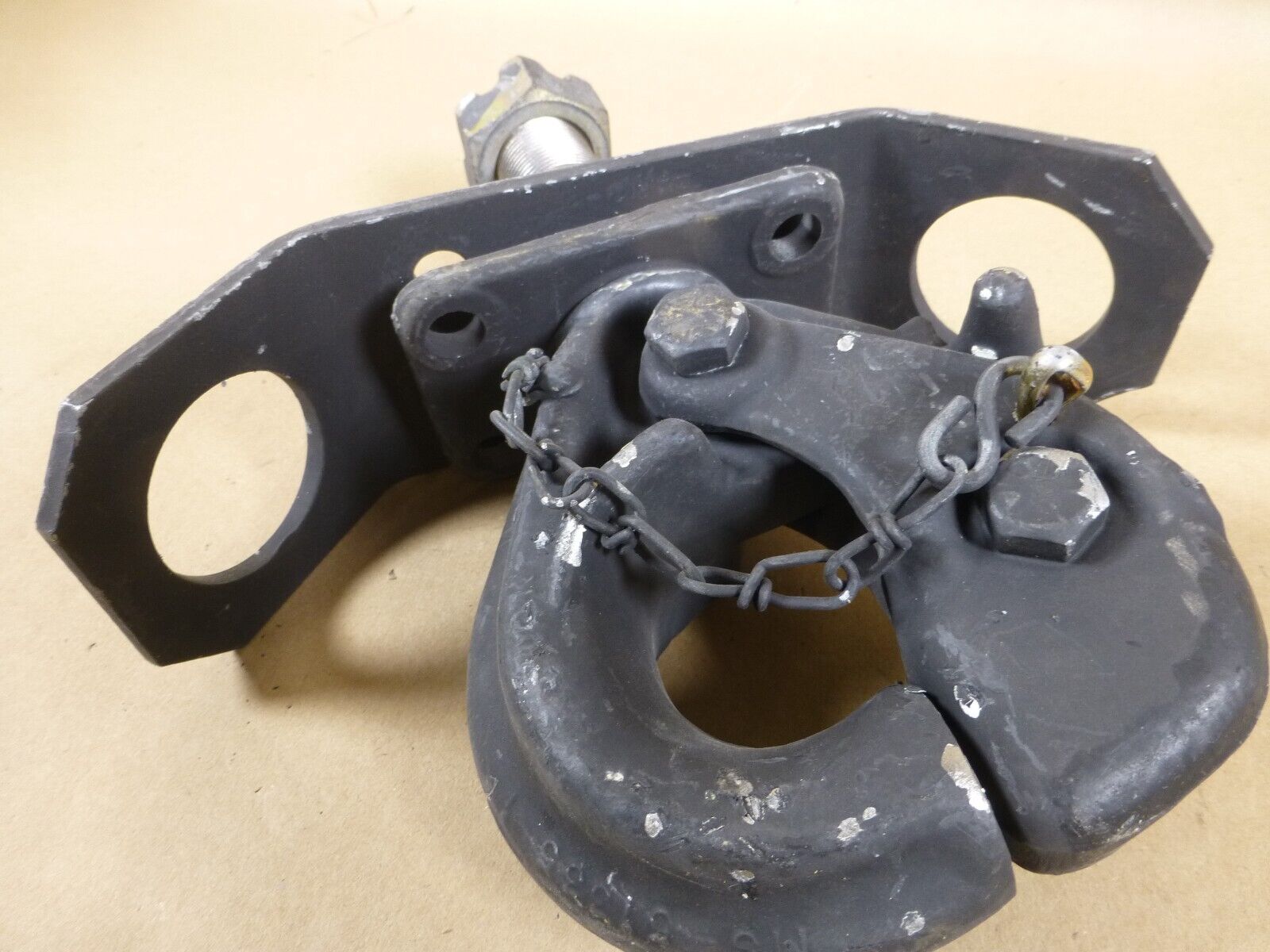 Humvee M998 FMTV Pintle Towing Tow Hook AA52550-1 Black , 20,000 LBS | Genuine FMTV Replacement Parts, LMTV Parts For Sale and Military Surplus Medium Tactical Vehicle Parts &amp; Components