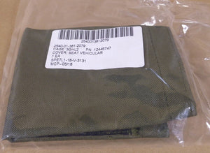 Humvee M998 Height Adjuster Cover High Back Seat 12446747 , 2540 - 01 - 381 - 2079 - Royal Equipment TACOM