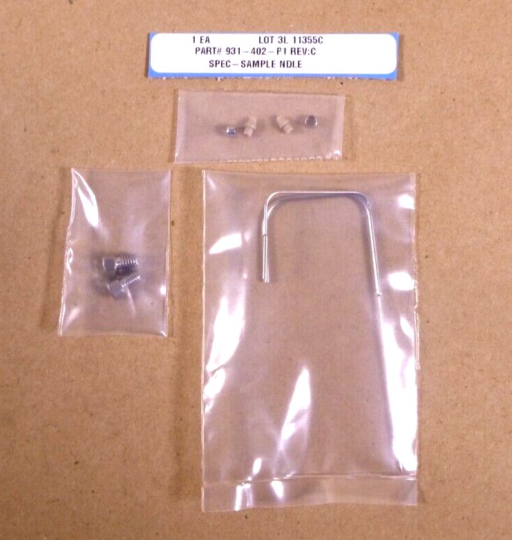 Inficon Headspace Sampling System 931-402-P1 Headspace Sample 7pc. Needle Set | Industrial MRO Replacement Parts, Manufacturing Machine Parts &amp; Components, Heavy Equipment Parts Supplier