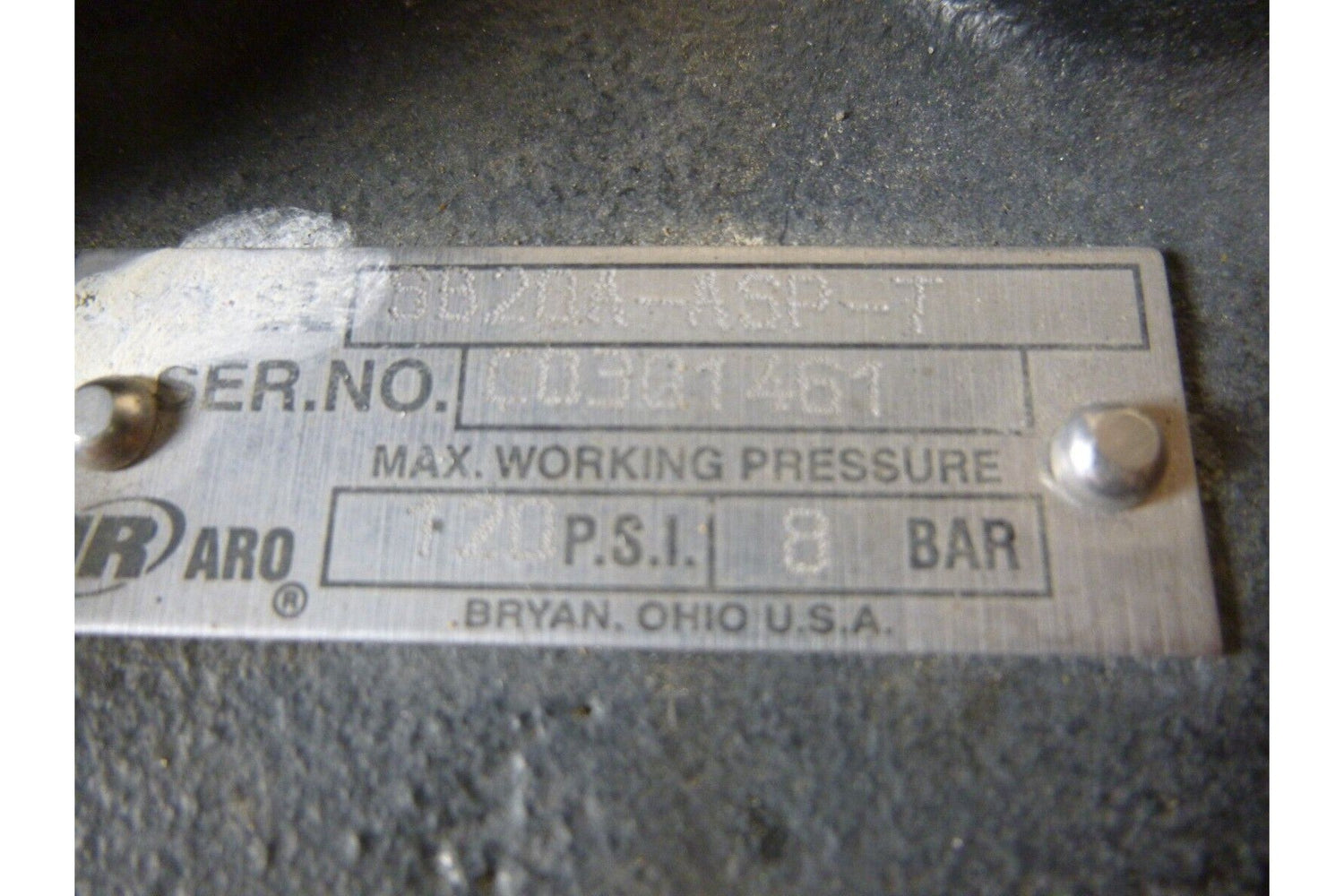 Ingersoll Rand ARO SB20A-ASP-T Pulsation Dampener , 2" NPT , 120PSI | Industrial MRO Replacement Parts, Manufacturing Machine Parts &amp; Components, Heavy Equipment Parts Supplier