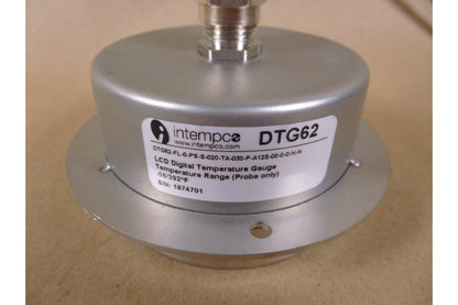 Intempco DTG DTG62 Digital Temperature Gauge LCD -58/392F (-50/200C) | Electrical MRO Replacement Parts &amp; Components and Commercial Electrical Supplies Company