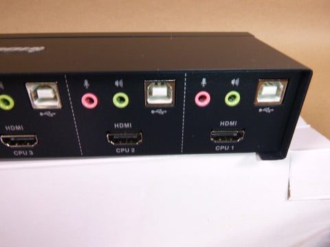 IOGEAR 4 - Port HDMI Multimedia KVMP Switch with Audio GCS1794 (Missing 1 Harness) - Royal Equipment IOGEAR