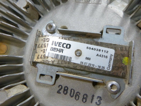 IVECO 50438112 RADIATOR FAN CLUTCH FITS EUROCARGO TECTOR I - Iii 91 - 15 MRAP RG31 - Royal Equipment IVECO