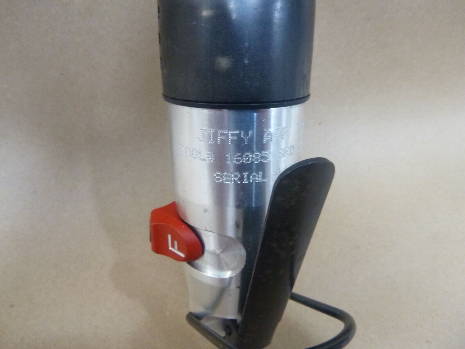Jiffy Aircraft Install Air Tool 16085 Ratchet 250 Rpm W/ 16077 Attachment 20 Deg | Industrial MRO Tools and Replacement Industrial Equipment Components