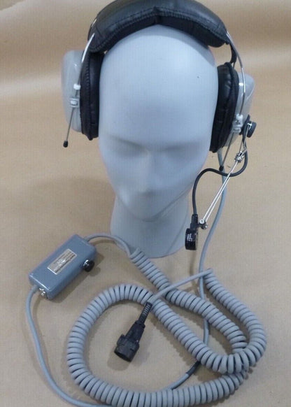 Joyce JTHM-57 Headset W/ Microphone, Push To Talk W/ U-161/U Circular Connector | Industrial MRO Tools and Replacement Industrial Equipment Components