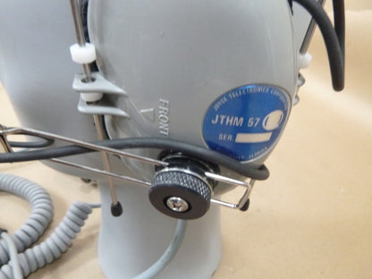 Joyce JTHM-57 Headset W/ Microphone, Push To Talk W/ U-161/U Circular Connector | Industrial MRO Tools and Replacement Industrial Equipment Components