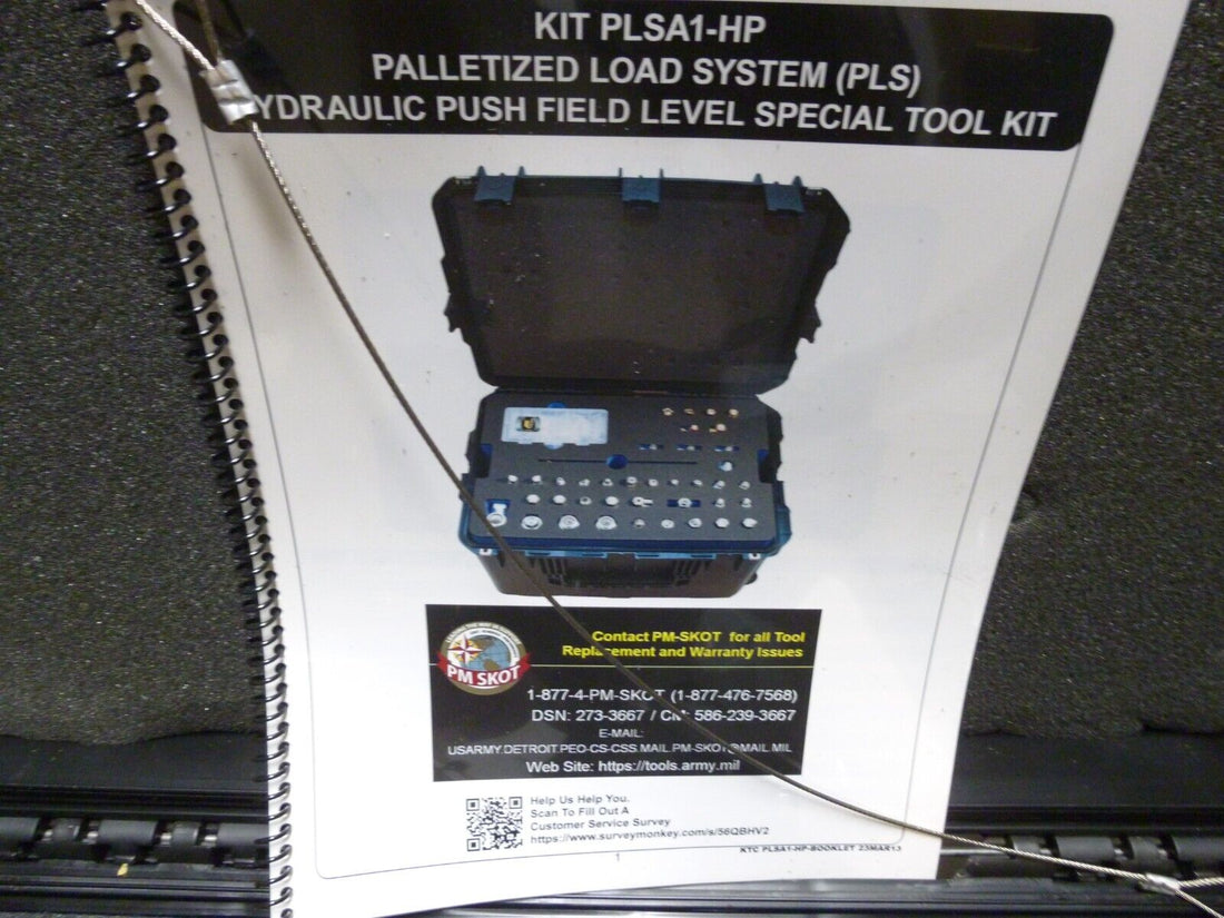 Kipper Tool Kit PLSA1-HP Palletized Load System PLS Hydraulic Field Level Kit | Industrial MRO Tools and Replacement Industrial Equipment Components