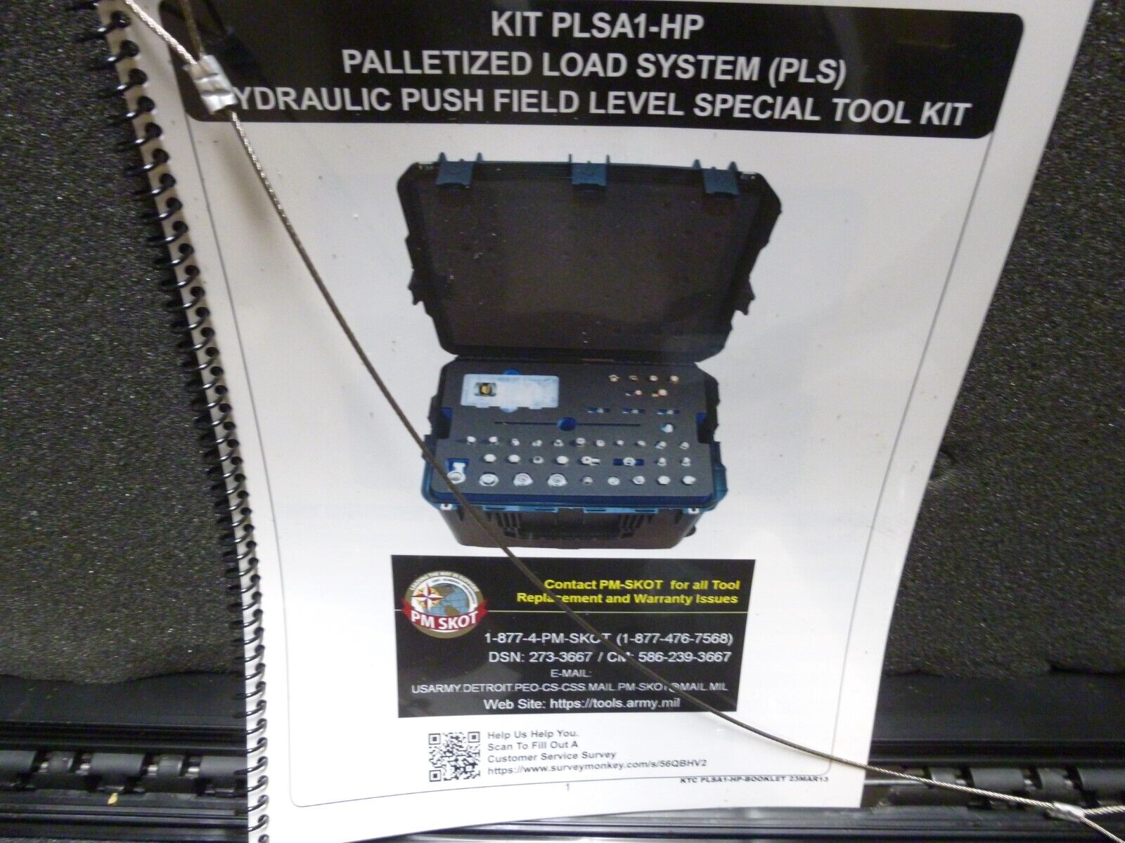 Kipper Tool Kit PLSA1-HP Palletized Load System PLS Hydraulic Field Level Kit | Industrial MRO Tools and Replacement Industrial Equipment Components