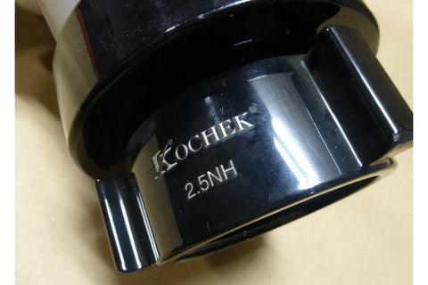 Kochek 2.5" NH FEMALE x 1.5" MALE 2Way Siamese - Clappered Silver/Black ZQ22K15025 - Royal Equipment Royal Equipment