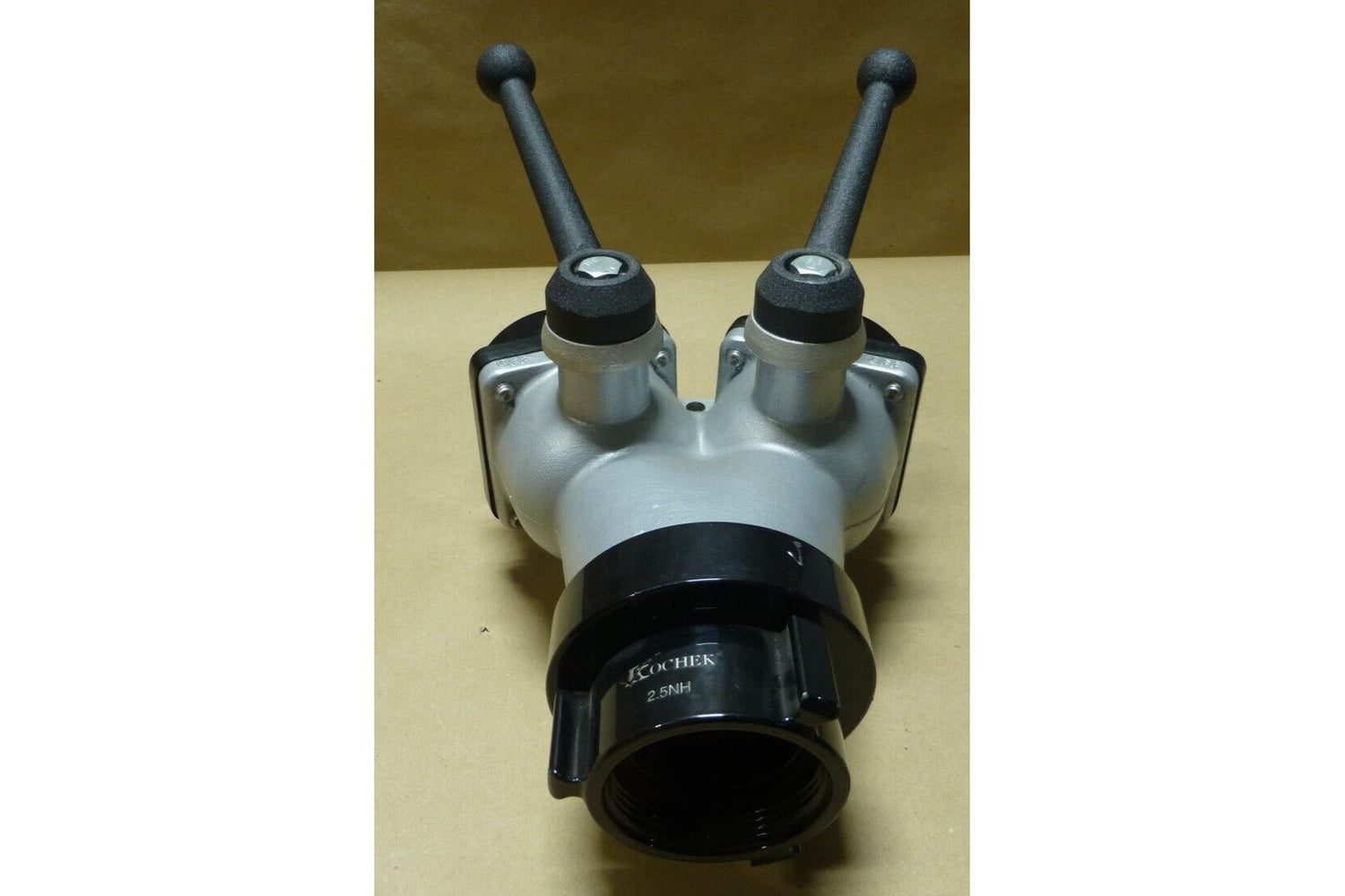 Kochek 2.5" Supply Inlet x 1.5" Outlet Leader Line Wye Valve Siamese ZQ22K15025 | Industrial MRO Replacement Parts, Manufacturing Machine Parts &amp; Components, Heavy Equipment Parts Supplier