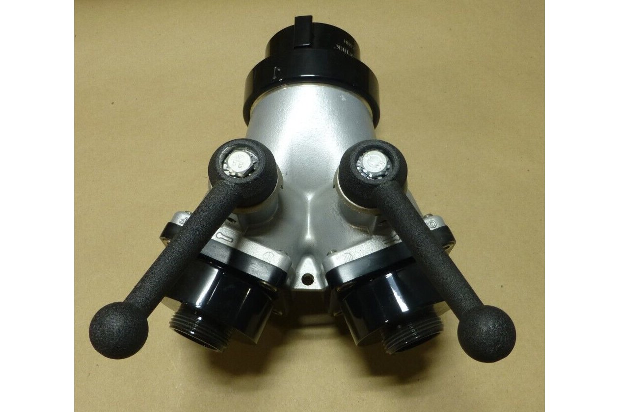 Kochek 2.5" Supply Inlet x 1.5" Outlet Leader Line Wye Valve Siamese ZQ22K15025 | Industrial MRO Replacement Parts, Manufacturing Machine Parts &amp; Components, Heavy Equipment Parts Supplier