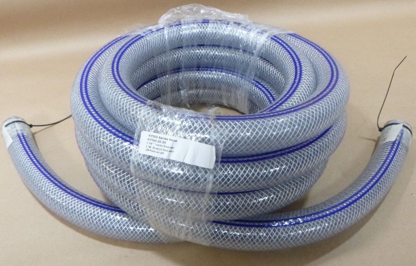 KURI TEC K7300-20X25 K7300 SERIES POLYWIRE PLUS VACUUM PRESSURE HOSE 1-1/4 X 25&