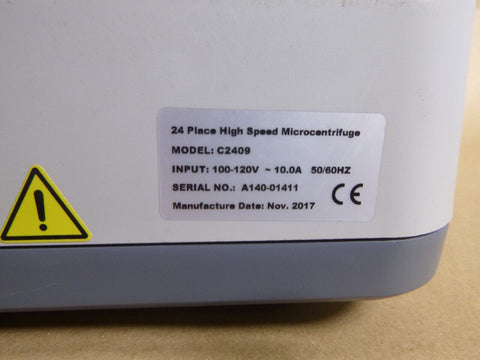 LabForce 24 - M High Speed Microcentrifuge 115 Volt, 21,400xg - Royal Equipment LABFORCE