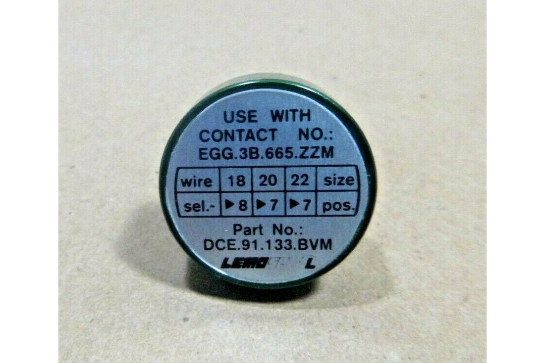 LEMO DCE.91.133.BVM MANUAL/PNEUMATIC CRIMP TOOL POSITIONER 1.3mm Male Contacts | Industrial MRO Tools and Replacement Industrial Equipment Components