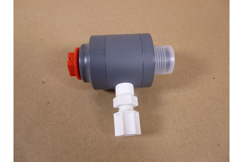 LMI Milton Roy 38794 Auto - Prime Valve 1/4" NPT PVC SD2/4 Metering Pump - Royal Equipment Royal Equipment