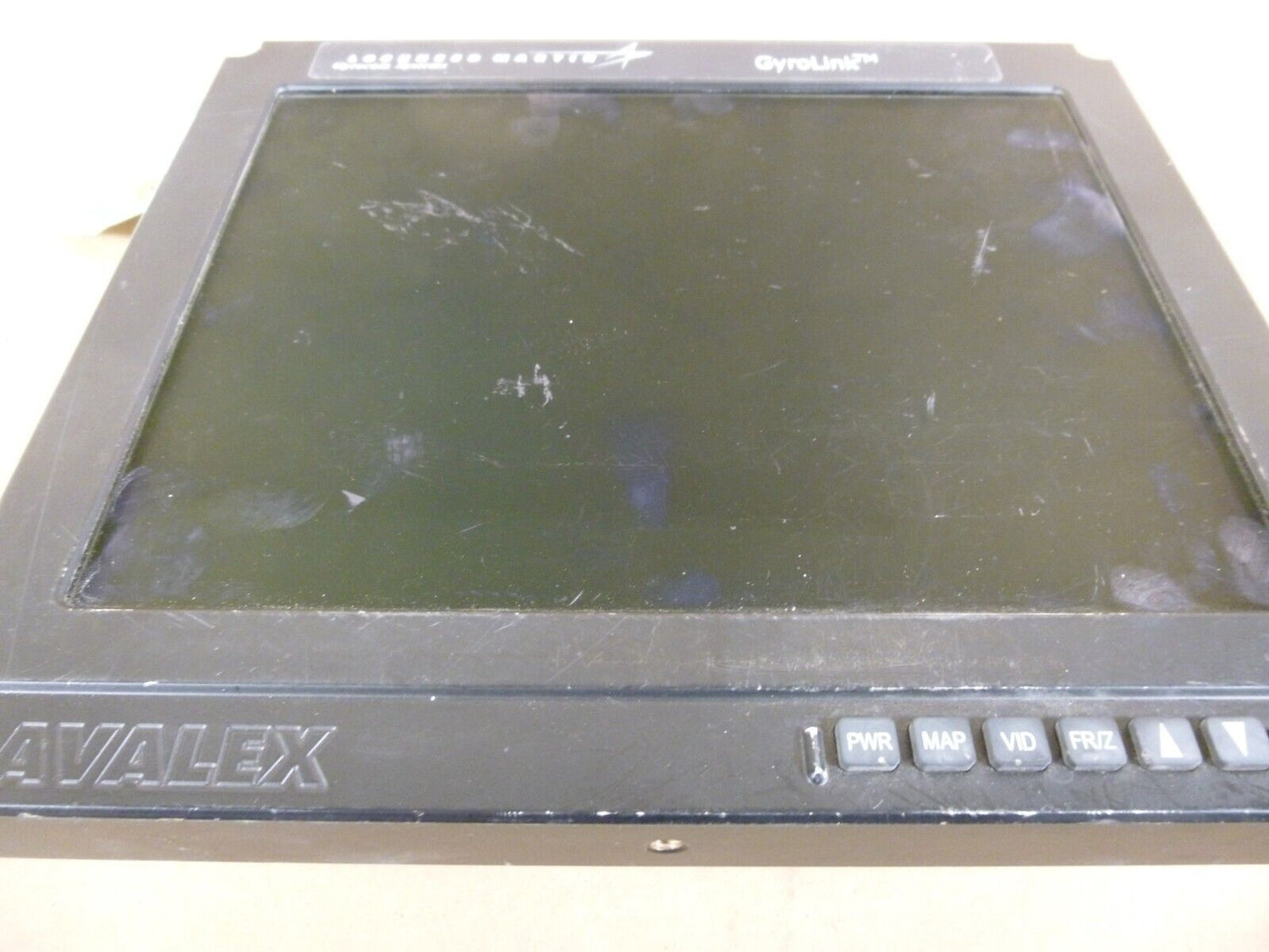 Lockheed Martin 025-0055-000 Gyrolink Gyrocam Systems 12.1" LCD Monitor Avalex *FOR PARTS* | Industrial MRO Replacement Parts, Manufacturing Machine Parts &amp; Components, Heavy Equipment Parts Supplier