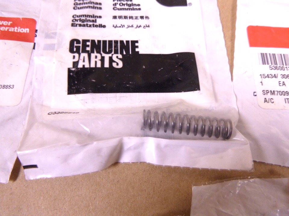 (Lof of 12) Cummins Helical Compression Spring 3061501 | Replacement Truck Parts, Trailer Accessories, Automobile Supplies, Car Parts &amp; Accessories