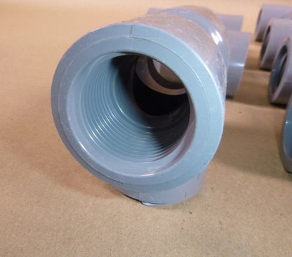 (Lot of 10) 1" Schedule 80 CPVC Threaded Tee - Eslon Made in USA | Industrial MRO Replacement Parts, Manufacturing Machine Parts &amp; Components, Heavy Equipment Parts Supplier