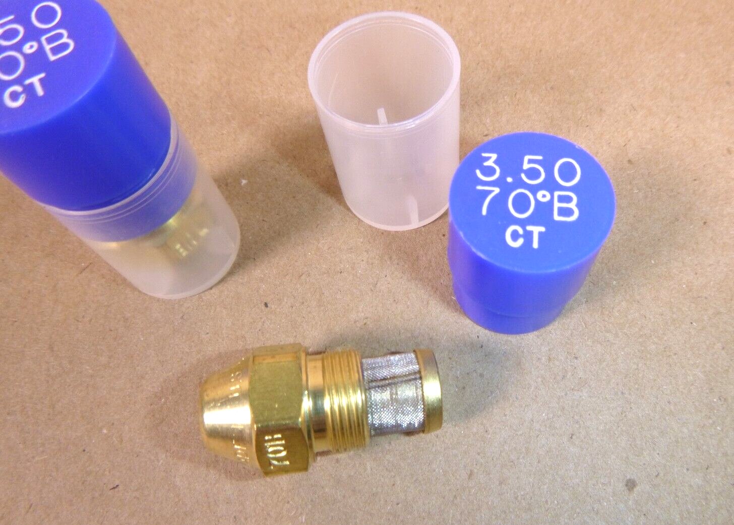 (Lot of 2) Delavan Oil Burner Nozzle 3.50-70B, 3.50 GPH 70 Degree, Made in USA | Industrial MRO Replacement Parts, Manufacturing Machine Parts &amp; Components, Heavy Equipment Parts Supplier