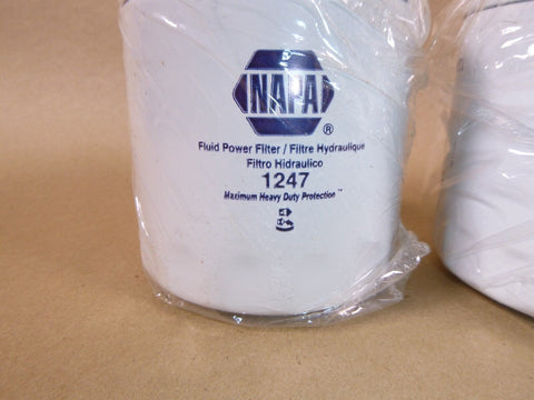 (Lot of 2) Napa Gold 1247 Hydraulic Filter (Wix 51247) New No Box - Royal Equipment napa gold