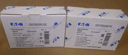 (Lot of 2) Eaton FAZ-D10/2-RT Circuit Breaker , 2-Pole, 10A , 480Y/277VAC | Electrical MRO Replacement Parts &amp; Components and Commercial Electrical Supplies Company