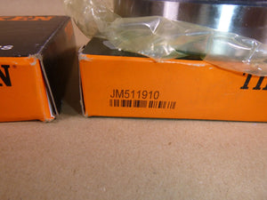 (Lot of 2) Timken JM511910 Tapered Roller Bearing, Single Cup, Made in USA - Royal Equipment Timken