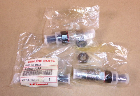 (Lot of 3) New Genuine OEM Kawasaki Mule DM950 D850, Fuel Injector 49033 - 1058 - Royal Equipment Kawasaki