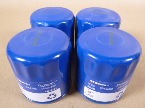 (Lot of 4) AC Delco Engine Oil Filter PF46 - Royal Equipment AC DELCO