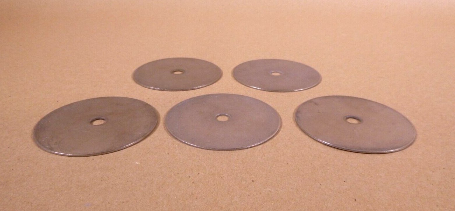 (Lot of 5) 3/8" ID x 3" OD x .057" Tall Stainless Steel Flat Fender Washer | Industrial Replacement Nuts &amp; Bolts Distributor and Machinery Screws &amp; Fasteners Supply