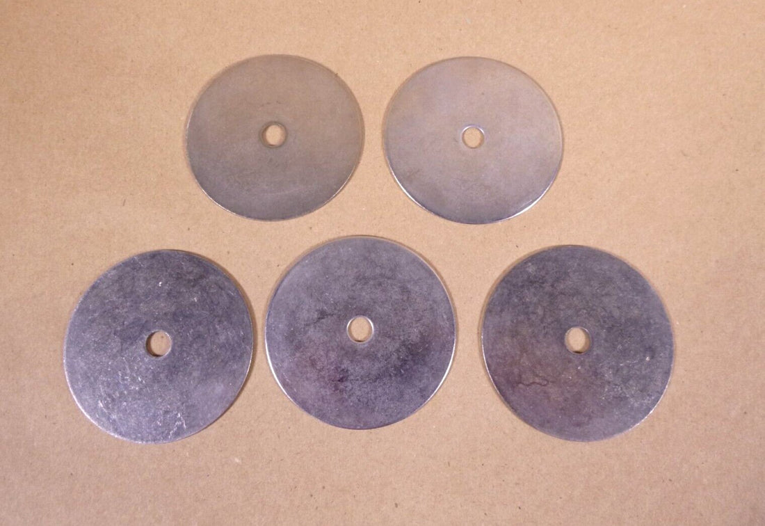 (Lot of 5) 3/8" ID x 3" OD x .057" Tall Stainless Steel Flat Fender Washer | Industrial Replacement Nuts &amp; Bolts Distributor and Machinery Screws &amp; Fasteners Supply