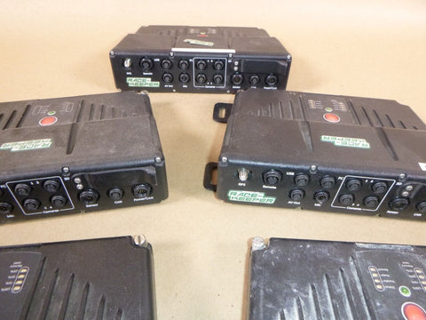 (Lot of 5) Black Race - Keeper HE Controller Data & Video Logger (For Parts - Untested* - Royal Equipment Race - Keeper